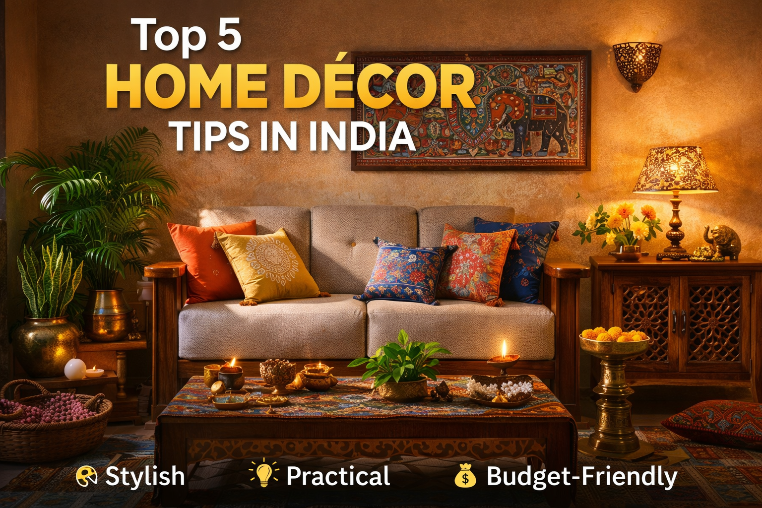 Top 5 Home Décor Tips in India